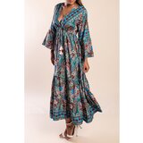 Fenzy Maxi Haljina S Uzorkom, Roza | shoptok.hr