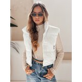 DStreet Kamizelka damska pikowana biała | Shoptok.si