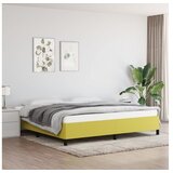  Posteljni okvir zelena 200x200 cm blago | Shoptok.si