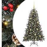 vidaXL Umestno božično drevo med 150 LED Zelena 68 x 68 x 120 cm | Shoptok.si