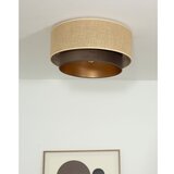  plafonsko svetlo sarta 1xE27/60W/230V prečnik 45 cm braon/juta | Eponuda.com