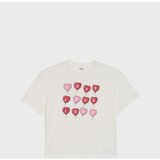 Sinsay Pamučna oversize majica s printom | shoptok.hr