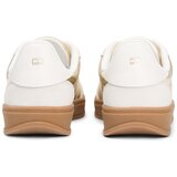 Tommy Hilfiger Niske tenisice 'Jackie' zlatna / prljavo bijela | shoptok.hr