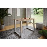 MID.YOU jedilna miza xona, hrast, srebrna | Shoptok.si