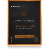 KORIKA Korean Heritage Set of 5 Skin Illuminating Face Sheet Masks set mask za obraz po znižani ceni (za osvetlitev kože) | Shoptok.si