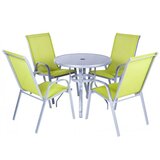  Baštenski set sto + 4 stolice como zuta | Eponuda.com