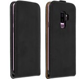 AVIZAR vertikalna preklopna torbica, usnjena magnetna torbica za samsung galaxy S9 plus – črna, (20526739) | Shoptok.si