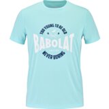 Babolat Pánské tričko Exercise Graphic Tee Men Angel Blue XL Cene