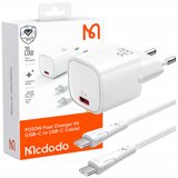 McDodo HITR STENSKI POLNILEC ZA IPHONE TIP C USB-C 20W KABEL, (5000337749) Cene