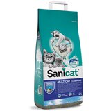 Sanicat Clumping Multicat pesek za mačke - 12 L Cene