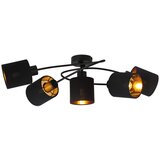 Mömax reflektor goldi, črna, zlata, 5 x led 15 w | Shoptok.si