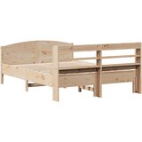  Okvir kreveta bez madraca 135 x 190 cm od masivne borovine | shoptok.hr