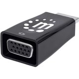 Manhattan 151542 HDMI adapter [1x moški konektor HDMI - 1x ženski konektor VGA] črna, (20430174) | Shoptok.si