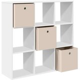  Strani šal s predalom Bela 102 x 31 x 99,5 cm, (5000233850) | Shoptok.si