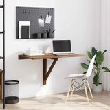  Sklopivi zidni stolić Smeđi hrast 100x60x56 cm drveni | shoptok.hr
