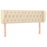  Uzglavlje s ušima krem 163x23x78/88 cm od tkanine | shoptok.hr