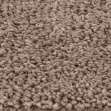 vidaXL Šik Krzneni Tepih Visoki Džemper Smeđa 120x120 cm PP | shoptok.hr