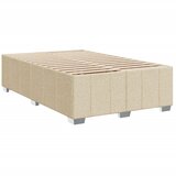  Okvir kreveta bez madraca krem 120x190 cm od tkanine | shoptok.hr
