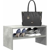vidaXL Stalak za cipele koji se može složiti beton sivi 60x30x30,5 cm | shoptok.hr
