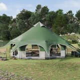  Obiteljski šator Zelena 10 osoba 185T Poliester s PU premazom | shoptok.hr