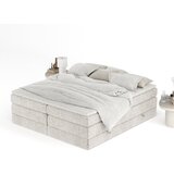 Maison de Rêve Bež boxspring krevet s prostorom za odlaganje/bez uzglavlja 160x200 cm Juniper – | shoptok.hr