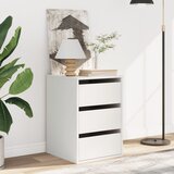 Kutna komoda s ladicama bijela 40x41x58 cm konstruirano drvo | Eponuda.com