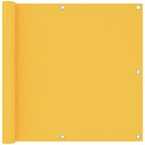 vidaXL balkonski zastor žuti 90 x 500 cm od tkanine Oxford | shoptok.hr
