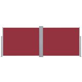  Uvlačiva bočna tenda 140 x 1000 cm crvena | shoptok.hr