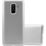 Cadorabo Case, združljiv s Samsungom v kovinskem srebru - zaščitni pokrov, narejen iz fleksibilnega silikona TPU, (20588768) Cene