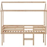  Visoki krevet s krovom 80 x 200 cm od masivne borovine | Eponuda.com