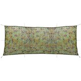 vidaXL Kamuflažna mreža s torbom za pohranu 1,5 x 5 m zelena | shoptok.hr