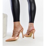  Beige Stiletto Mules Raffaelina | ePonuda.com