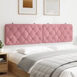  Jastuk za uzglavlje ružičasti 200 cm baršunasti | shoptok.hr
