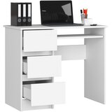 AKORD A-6 Računalniška Miza, Leva Izvedba, Bela, (5000333071) | Shoptok.si