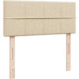 vidaXL Krevet box spring s madracem krem 120 x 190 cm od tkanine | shoptok.hr