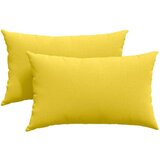 vidaXL jastučići za sofu 2 pcs svijetlo žuta 50 x 30 cm tkanina | shoptok.hr