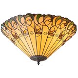 Endon 70706 - plafonjera tiffany jamelia 2xE27/60W/230V prečnik 50 cm Cene