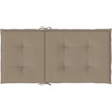  Jastuci za vrtne stolice 4 kom smeđesivi 100x50x3 cm od tkanine | shoptok.hr