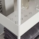Bessagi Home Kopalniški Regal Sandro, S Kolesci, Bela | Shoptok.si