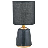 Zuma line HS8605-BL - Stona lampa 1xE14/40W/230V, crna/zlatna, mramorni dekor Cene