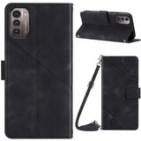 INORCO Za Motorola ThinkPhone 5G preklopni ovitek za telefon Crazy Horse Texture Case PU usnjena denarnica, stojalo Shell, (22036169) Cene