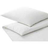 Elegante POSTELJNINA 140/200 cm žakar bela Cene