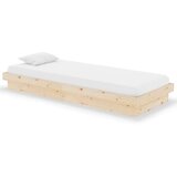  Posteljni okvir trden les 75x190 cm, (20648117) | Shoptok.si