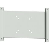 ANKE Držalo za zaslon za delovne mize z električno nastavitvijo višine LIFT, stena z luknjami svetlo sive barve, ŠxGxV 325 x 15 x 218 mm | Shoptok.si
