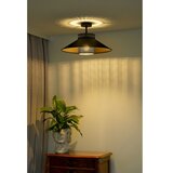  Duolla - Plafonski luster RIO RATTAN 1xE27/15W/230V prečnik 45 cm crna/zlatna | Eponuda.com