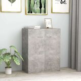  Komoda betonsko siva 60x30x75 cm iverna plošča, (20621418) | Shoptok.si