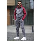 Madmext Smoked Raised Embroidered Sweatshirt Jogger Tracksuit Set 6359 | Shoptok.si