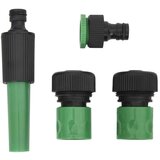  Vrtna cev s kompletom priključkov zelena 0,6" 30 m PVC, (20981865) | Shoptok.si