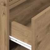  Ormari s 2 ladice 2 kom boja hrast 60x31x40cm konstruirano drvo Slike