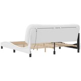  Okvir kreveta s LED-om bez madraca Hvar bijeli 180x200 cm | shoptok.hr